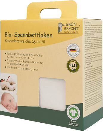 Hoeslaken, wit, 1 stuk