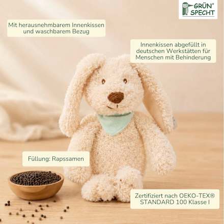 Wärme-Kuscheltier Baby, Hase, 1 St