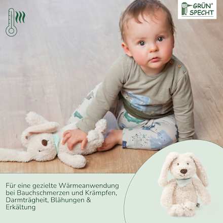 Wärme-Kuscheltier Baby, Hase, 1 St