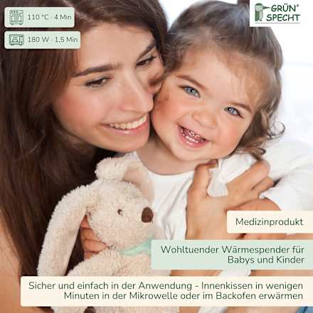 Wärme-Kuscheltier Baby, Hase, 1 St
