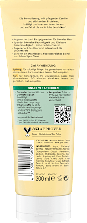 Haarverzorging &amp; Conditioner 2-in-1 Blonde Glans &amp; Verzorging, 200 ml