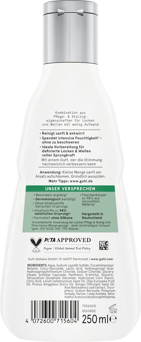 Shampoo Locken Pflege & Styling, 250 ml