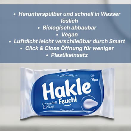Vochtige toiletpapiercrème met geur en verzorging, 42 stuks