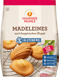 Madeleines, glutenvrij (6 stuks), 180 g