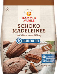 Madeleines, Schoko, glutenfrei (6 Stück), 180 g