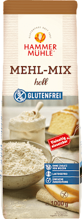 Mehl-Mix hell, glutenfrei, 1.000 g