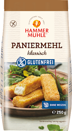 Paniermehl, klassisch glutenfrei, 250 g