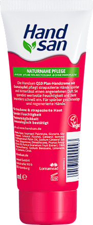 Granaatappel handcrème met Q10, gestreste handen, 90 ml