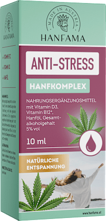 Anti-Stress Hanfkomplex Tropfen, 10 ml