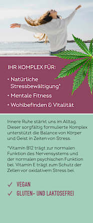Anti-Stress Hanfkomplex Tropfen, 10 ml