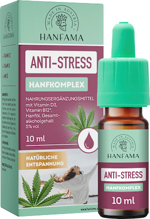 Anti-Stress Hanfkomplex Tropfen, 10 ml