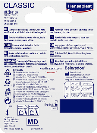 Fixierpflaster Classic, 5 m