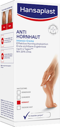 Fußcreme Anti Hornhaut Intensiv Urea, 75 ml