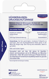 Hühneraugen Druckschutzringe, 20 St