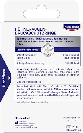 Maïs drukbeschermingsringen, 20 stuks