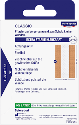 Pflaster Classic (6 cm x 10 cm), 20 St