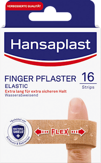 Pflaster Fingerstrips Elastic, 16 St