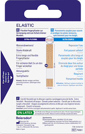 Pflaster Fingerstrips Elastic, 16 St