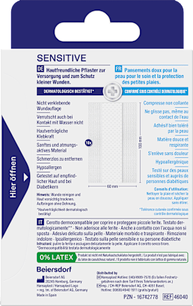 Pflaster Sensitive (6 cm x 10 cm), 10 St
