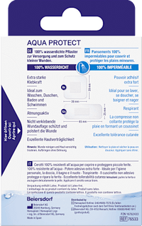 Pflaster Strips Aqua Protect wasserdicht, 20 St