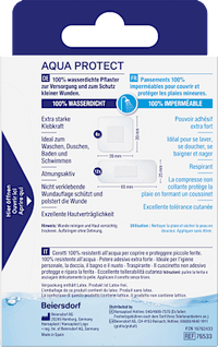 Pflaster Strips Aqua Protect wasserdicht, 20 St