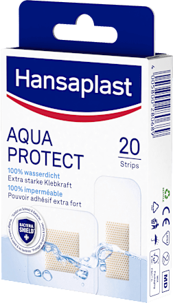Pflaster Strips Aqua Protect wasserdicht, 20 St