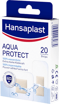 Pflaster Strips Aqua Protect wasserdicht, 20 St
