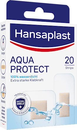 Pflaster Strips Aqua Protect wasserdicht, 20 St
