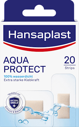 Pleisterstrips Aqua Protect waterdicht, 20 stuks