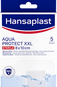 Pflaster Strips Aqua Protect XXL wasserdicht, 5 St
