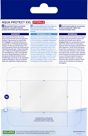 Pflaster Strips Aqua Protect XXL wasserdicht, 5 St