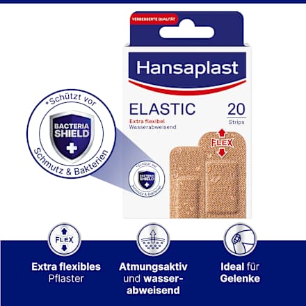 Pflaster Strips Elastic, 20 St