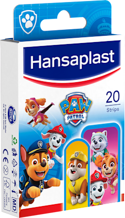 Pflaster Strips Kids Paw Patrol, 20 St