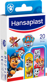 Pflaster Strips Kids Paw Patrol, 20 St