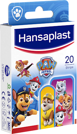 Pflaster Strips Kids Paw Patrol, 20 St
