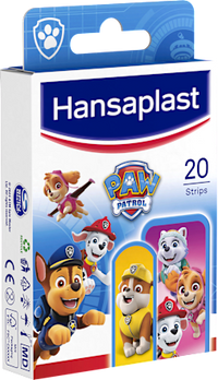Pflaster Strips Kids Paw Patrol, 20 St