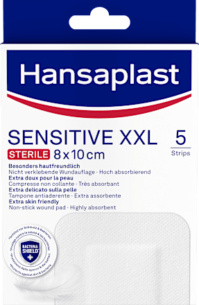 Pflaster Strips sensitiv XXL, 5 St