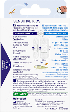 Pflaster Strips Sensitive Kids, 20 St