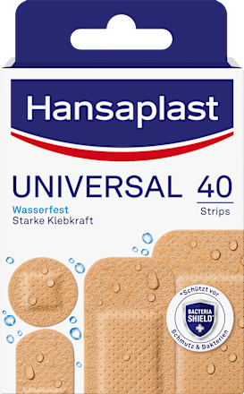 Pflaster Strips Universal, 40 St Hansaplast