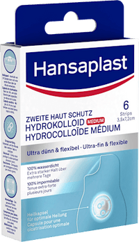 Pflaster Strips Zweite Haut, 6 St