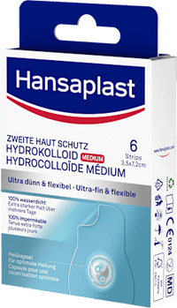 Pflaster Strips Zweite Haut, 6 St