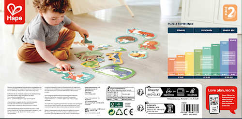 Puzzle Waldfreunde (40 Teile), 1 St