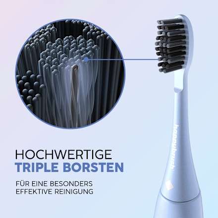 Aufsteckbürsten Eco Vibe 3 Twenty4Tim, 3 St happybrush