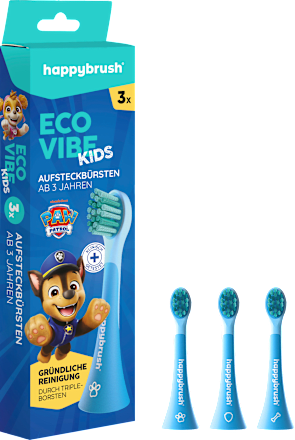 Aufsteckbürsten Kinder Eco Vibe Paw Patrol, 3 St