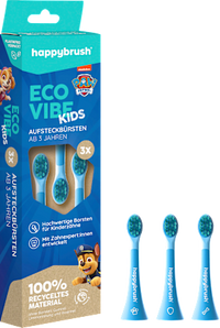 Kinder Eco Vibe Paw Patrol borstelkoppen, 3 stuks