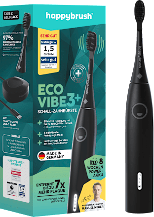 Schallzahnbürste Eco Vibe 3+, 1 St
