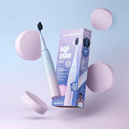 Schallzahnbürste Eco Vibe Lite Twenty4Tim, 1 St happybrush