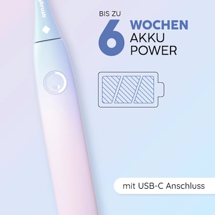 Schallzahnbürste Eco Vibe Lite Twenty4Tim, 1 St happybrush