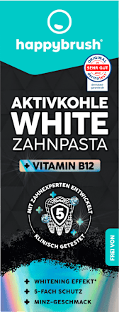 Tandpasta Actieve Kool Wit met Vit. B12, 75 ml