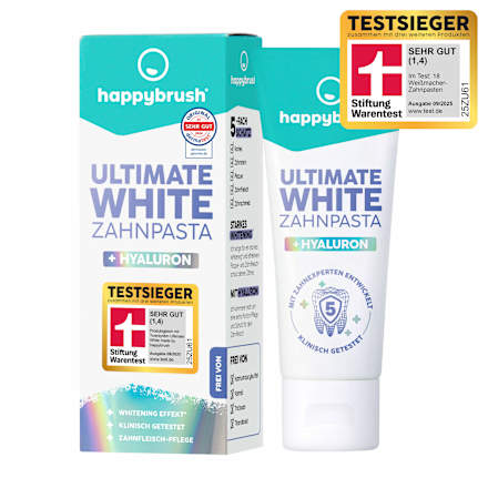 Zahnpasta Ultimate White + Hyaluron, 75 ml